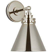 Parkington Small Single Wall Light полированный никель