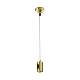 TRA157SW-B1-BS Maytoni Flarity подвесной трековый светильник цилиндрической формы латунного цвета для трековой системы на стойках Flarity