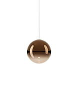 RANDOM SOLO CLUSTER PENDANT ø 14CM GLOSSY BRONZE 3000K CE