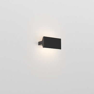 Rotaliana Ipe W1 AP LED небольшой настенный светильник матовый чёрный 1IPW1LED62FL0