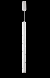 CLT 232C600 WH 3000K Crystal Lux Prismatic подвесной светильник цилиндрической формы с прозрачным рассеивателем и встроенным LED-модулем