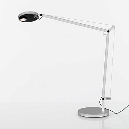 1739020A Artemide Demetra настольная лампа с шарнирной опорой и дисковым световым модулем