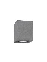 Gray Sandstone Cement & Glass Diffuser LED 5 Watt 200Lm 3000K 120-230V IP65 Light Down L: 9 W: 9.7 H: 11.2 cm
