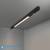 Esseldi eyeball surface LED 2700K down GI black struc Modular