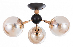 A4485PL-3BK Arte Lamp Boston потолочная люстра с тремя шарообразными плафонами