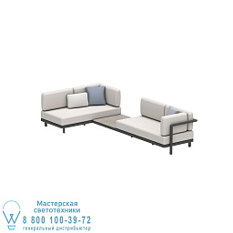 Alura Lounge set 13b coated aluminium Royal Botania Alura комплект уличной мебели
