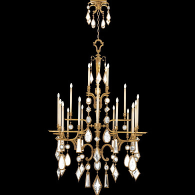 714640-3 Encased Gems 53" Round Chandelier люстра, Fine Art Lamps