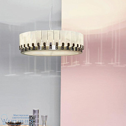 7262/5 MM lampadari Artu подвесная люстра с кольцевым каркасом и цилиндрическими плафонами