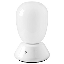 Настольная лампа диммируемая 10W 3000K матовый/белый Uovo III 807916