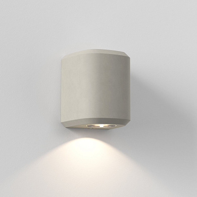 Уличный настенный светильник Astro Lighting Brixham Single серый бетон