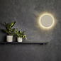 1333011 Eclipse Round 300 LED Astro lighting настенный светильник матовый бетон — фото 5