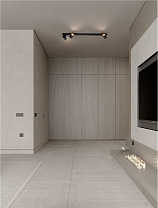 Sandy Black Aluminium LED GU10 3x10Watt 100-240Volt IP20 Bulb Excluded L:70 W:3.5 H:8 cm