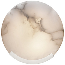 Melange Sconce полированный никель с алебастром