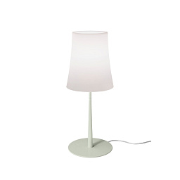 FN221020_44 Foscarini Birdie настольный светильник с плафоном оливково-зелёного цвета