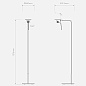 Торшер Astro Lighting Mitsu матовый черный — фото 4
