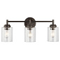 Winslow 3 Light Vanity Light Olde Bronze настенный светильник 45886OZ Kichler