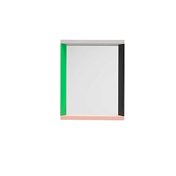 20140702 Vitra Colour Frame Зеркало маленькое с зеленой и розовой рамкой