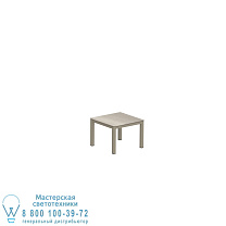 СТОЛ TABOELA 50X50CM ПЕСОК С КЕРАМИЧЕСКОЙ СТОЛЕШНИЦЕЙ СЕРО-СЕРЫЙ Royal Botania