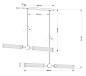 Люстра Kutek Classic Orezzo ORE-ZW-2X2(ZM) — фото 1