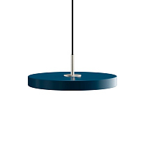 Asteria Mini Petrol Blue - Steel Top 31 x 10,5 cm, 2.7m cordset