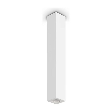 Потолочный светильник Look PL1 SQUARE D70 H400 GESSO Ideal Lux 355771