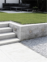 Gray Sandstone Cement IP65 L: 10 W: 1.7 H: 10 cm
