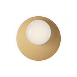 05601OLDHXXBB Elesi luce Bianca AP PL 22 LED IP20 небольшой круглый дизайнерский настенный и потолочный светильник золотой