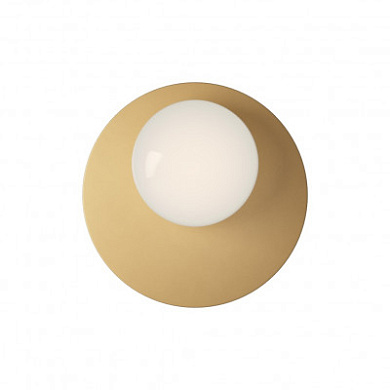 05601OLDHXXBB Elesi luce Bianca AP PL 22 LED IP20 небольшой круглый дизайнерский настенный и потолочный светильник золотой