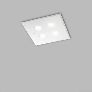 Metal Lux Dado PL 4L современный квадратный потолочный светильник с четырьмя лампами прозрачное зеркало 259.340.01
