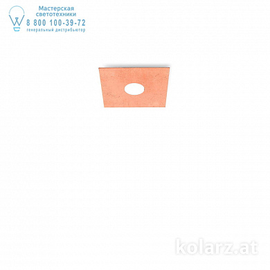 Kolarz SQUARE A1337.11.1.Cu потолочный светильник белый длина 25cm ширина 25cm высота 3cm 1 лампа gx53
