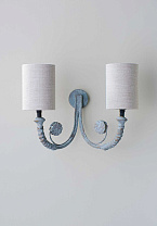 Blue Verdigris shown with 4 Holbein in Natural Linen with Cream Card lining