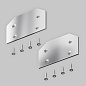 TRA005MPEC-31S Maytoni Accessories for tracks Trinity Комплектующие для встраиваемой трековой системы Серебро — фото 1