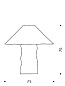 1285000 Ingo Maurer настольная лампа — фото 5