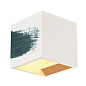 148018 SLV PLASTRA CUBE QT14 WL white настенный кубический светильник — фото 6