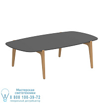 СТОЛИК ДЛЯ ЧАЯ 120X65CM КЕРАМИЧЕСКИЙ ЧЕРНЫЙ Royal Botania