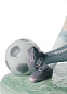 1008401 Lladro Fair Play фарфоровая статуэтка двух детей, играющих в мяч — фото 2