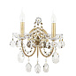 Бра Crystal Lux ODELIS AP2 GOLD — фото 1