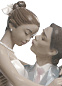 1009210 Lladro Black Legacy фарфоровая фигурка обнимающейся пары — фото 4
