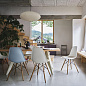 4055737315589 Eames Vitra Стул обеденный на деревянных ножках, белый/золотистый клен — фото 3