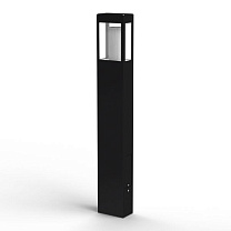 Tetra N° 4; Clear polycarbonate E27 8W; Dark black
