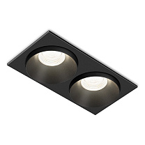 Потолочные светодиодные светильники Led technology CITY L 22.30 W 2FW NO DIM черный