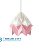 MOTH подвесной светильник Studio Snowpuppe Moth Bicolor White/Pink + Cord White