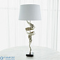 Twist Lamp-Nickel Global Views настольная лампа