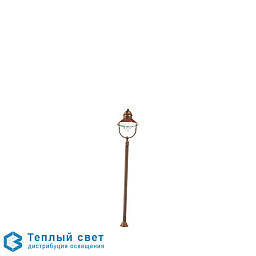outdoor pales borgo 301.b2-ground Il Fanale Borgo уличный светильник на опоре с фонарным плафоном в антикварном стиле