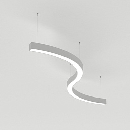 Подвесной S-образный светильник Arlight SP-LINE-HANG-ARC-S3535-D800