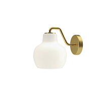 VL Ring Crown 1 Wall Lamp / Латунь/Опаловый Стекло