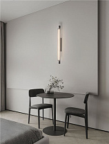 Triac Dimmable Sandy Black Aluminium & Glass LED 17Watt 220-240Volt 788Lm IP20 CCT 2700-3000K by Dip Switch D:6 W:10 H:70 cm