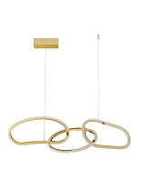 Triac Dimmable Gold Stainless Steel & Acrylic LED 41 Watt 220-240 Volt 2000Lm 3000K IP20 L: 82 W: 23 H: 120 cm