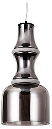 1243/06 SP-22 Divinare Volturn подвесной светильник с глянцевым корпусом вытянутой формы из металла