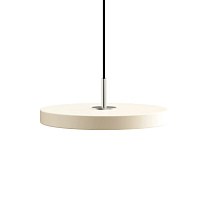 Asteria Mini Pearl White - Steel Top 31 x 10,5 cm, 2.7m cordset